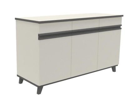 Buffet trois portes Soline